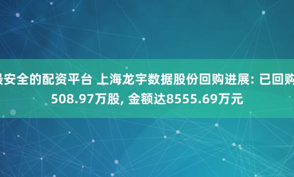 最安全的配资平台 上海龙宇数据股份回购进展: 已回购3508.97万股, 金额达8555.69万元